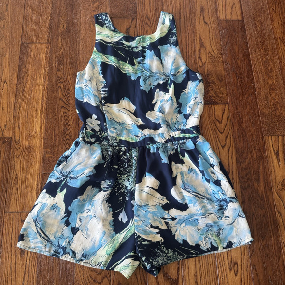 One Clothing Romper Womens S Floral Jumper Romantic Feminine Ocean Core Beach - Picture 6 of 16